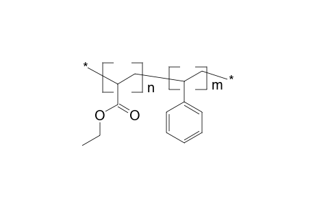 Polyacrylate with oh terminal groups, probably poly(ethyl acrylate-co-styrene)