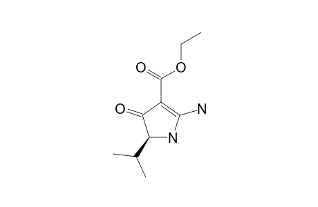 2-AMINO-3-ETHOXYCARBONYL-5-ISOPROPYLPYRROLIN-4-ONE