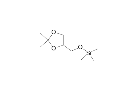 Isopropylidene <1,2-> glycerol, mono-TMS