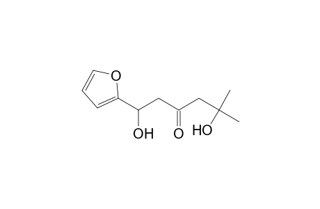 3-Hexanone, 1-(2-furanyl)-1,5-dihydroxy-5-methyl-