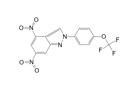 4,6-Dinitro-2-(4-trifluoromethoxy-phenyl)-2H-indazole