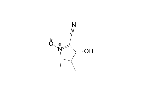 2H-Pyrrole-5-carbonitrile, 3,4-dihydro-4-hydroxy-2,2,3-trimethyl-, 1-oxide