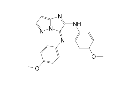 (4-Methoxy-phenyl)-{3-[(Z)-4-methoxy-phenylimino]-3H-imidazo[1,2-b]pyrazol-2-yl}-amine