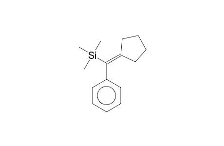 Cyclopentane, (1-phenyl-1-trimethylsilylmethylene,-