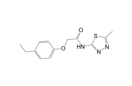 2-(4-ethylphenoxy)-N-(5-methyl-1,3,4-thiadiazol-2-yl)acetamide