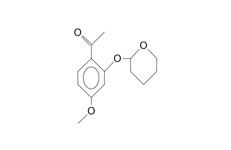 4'-Methoxy-2'-(tetrahydro-pyran-2-yl-oxy)-acetophenone