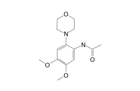 N-[4,5-Dimethoxy-2-(morpholin-4-yl)phenyl]acetamide