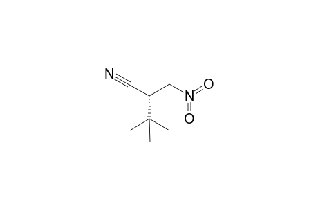 (2S)-3,3-dimethyl-2-(nitromethyl)butanenitrile