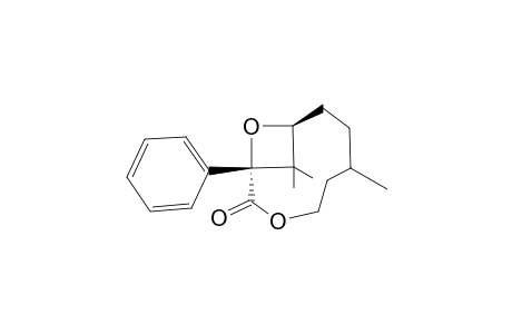 6,10,10-Trimethyl-2-oxo-1-phenyl-3,11-dioxabicyclo[7.1.1]nomadecane