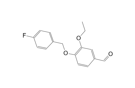 3-ethoxy-4-[(4-fluorobenzyl)oxy]benzaldehyde