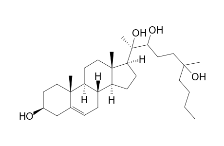 (20R,22S,25RS)-27-Propyl-1-cholest-5-ene-3.beta.,20,22,25-tetraol
