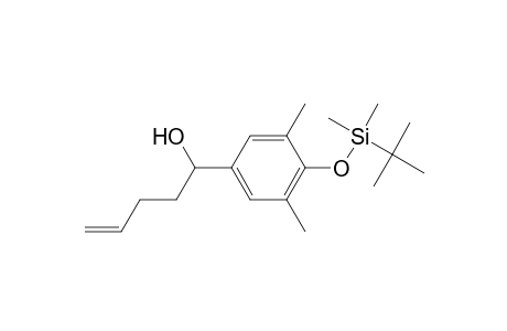 1-[4-((tert-Butyldimethylsilyl)oxy)-3,5-dimethylphenyl]pent-4-en-1-ol