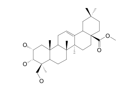 Methyl-2.alpha.,3.alpha.,24-trihydroxy-olean-12-ene-28-oate