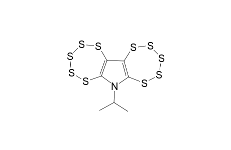 11-Isopropyl-11H-[1,2,3,4,5]pentathiepino[6,7-b : 6,7-d]pyrrole