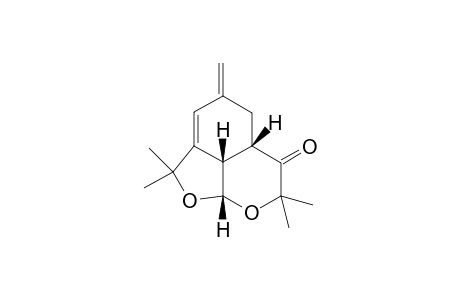 3,3,10,10-Tetramethyl-6-methylene-2,11-dioxatricyclo[6.3.1.0(4,12)]dodec-4-en-9-one
