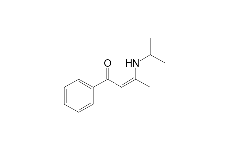 (Z)-1-phenyl-3-(propan-2-ylamino)-2-buten-1-one