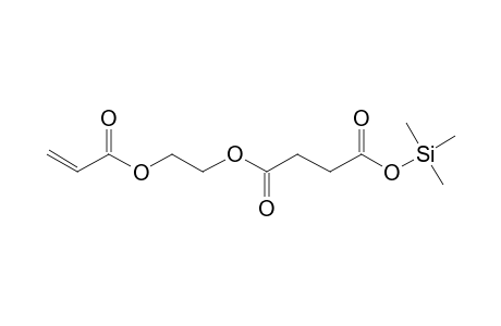 4-(2-(Acryloyloxy)ethoxy)-4-oxobutanoic acid, tms