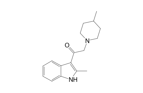 1-Ethanone, 1-(2-methyl-1H-indol-3-yl)-2-(4-methyl-1-piperidinyl)-