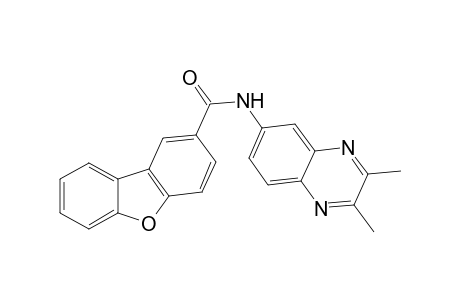 Benzo[b]benzofuran-2-carboxamide, N-(2,3-dimethyl-6-quinoxalinyl)-