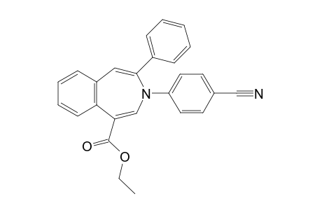 Ethyl 3-(4-cyanophenyl)-4-phenyl-3H-benzo[d]azepine-1-carboxylate