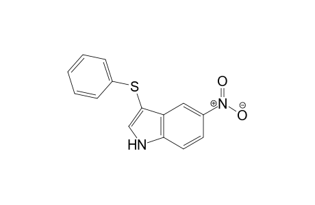 5-Nitro-3-(phenylsulfanyl)-1H-indole