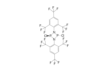 2,4-Dichloro-1,3-bis[2',4',6'-tris(trifluoromethyl)phenyl]-1,3,2.lambda(3).,.4.lambda(3).-diazadiphosphetidine