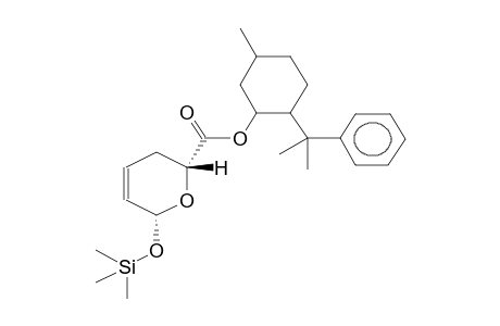(-)-8-PHENYLMENTHYL (2S,6S)-2-TRIMETHYLSILYLOXY-2H-PYRAN-6-CARBOXYLATE