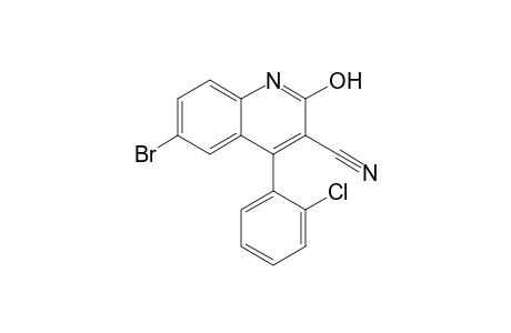 6-Bromo-4-(2-chloro-phenyl)-2-hydroxy-quinoline-3-carbonitrile