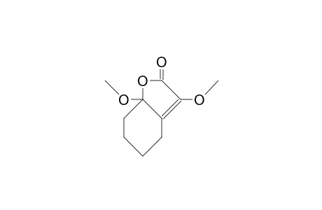 1,7-Dimethoxy-9-oxabicyclo(4.3.0)non-6-en-8-one
