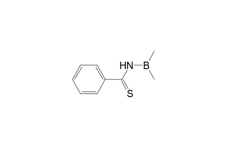 Benzenecarbothioamide, N-(dimethylboryl)-, hydrobromide