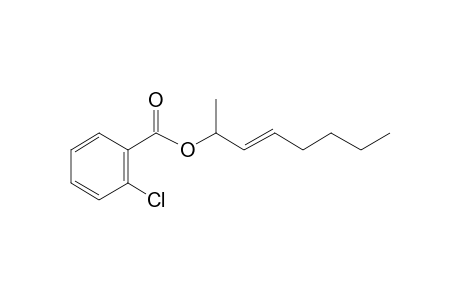 2-Chlorobenzoic acid, oct-3-en-2-yl ester