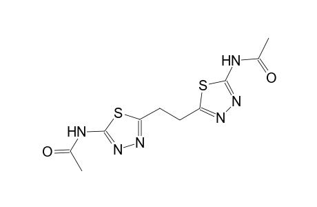 N-(5-{2-[5-(acetylamino)-1,3,4-thiadiazol-2-yl]ethyl}-1,3,4-thiadiazol-2-yl)acetamide