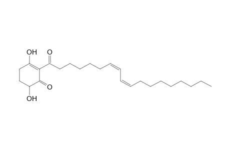 3,6-dihydroxy-2-(7Z,9Z)-octadeca-7,9-dienoylcyclohex-2-enone