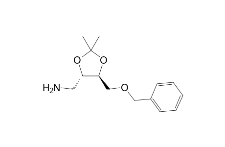 [5'-(Benzyloxymethyl)-2',2'-dimethyl-1',3'-dioxolan-4'-yl]methyl] Amine