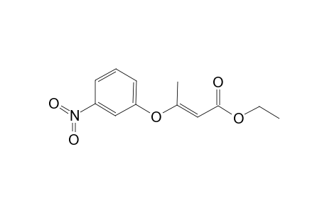 Ethyl (E)-3-(3'-nitrophenoxy)-2-butenoate