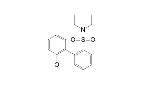 2'-HYDROXY-5-METHYL-BIPHENYL-2-SULFONIC-ACID-DIETHYLAMIDE