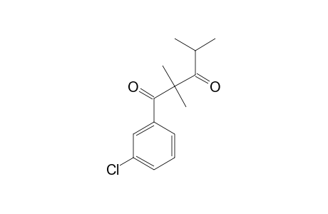1-(3-CHLOROPHENYL)-2,2,4-TRIMETHYL-1,3-PENTADIONE