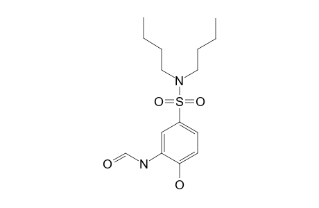 N-[5-(dibutylsulfamoyl)-2-hydroxyphenyl]formamide