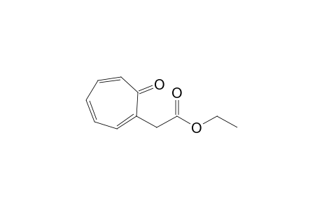 2-(7-ketocyclohepta-1,3,5-trien-1-yl)acetic acid ethyl ester