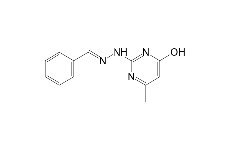 benzaldehyde, (4-hydroxy-6-methyl-2-pyrimidinyl)hydrazone