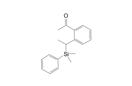 2-{2-[Dimethyl(phenyl)silylethyl]phenyl}ethan-1-one