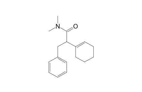 .alpha.-1-Cyclohexen-1-yl-N,N-dimethylbenzenepropanamide