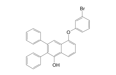 5-(3-Bromophenoxy)-2,3-diphenyl-1-naphthol