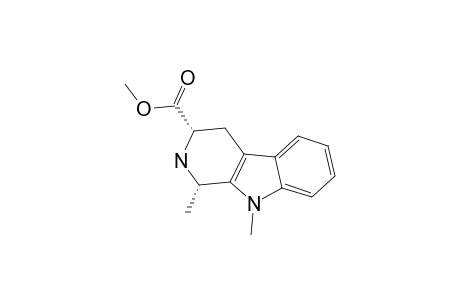 CIS-3-(METHOXYCARBONYL)-N(A)-METHYL-1-METHYL-1,2,3,4-TETRAHYDRO-BETA-CARBOLINE