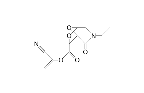 (<1S,5R,7S>-3-Ethyl-2-oxo-6,8-dioxa-3-aza-bicyclo<3.2.1>octane-7-exo-carboxylic acid) 1'-cyanovinyl ester