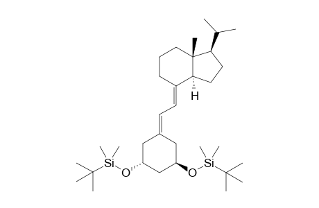 ((1R,3R)-5-(2-((1R,3aS,7aR)-1-isopropyl-7a-methyldihydro-1H-inden-4(2H,5H,6H,7H,7aH)-ylidene)ethylidene)cyclohexane-1,3-diyl)bis(oxy)bis(tert-butyldimethylsilane)
