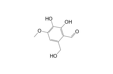2,3-Dihydroxy-6-(hydroxymethyl)-4-methoxybenzaldehyde