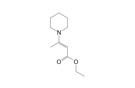 (E)-3-(1-piperidinyl)-2-butenoic acid ethyl ester