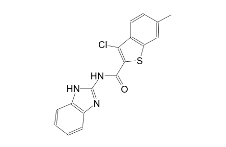 N-(1H-benzimidazol-2-yl)-3-chloro-6-methyl-1-benzothiophene-2-carboxamide