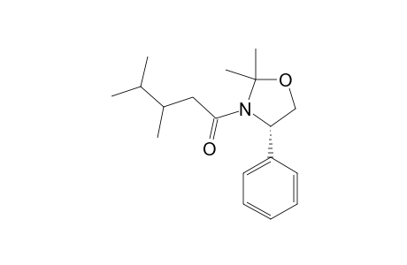 (R)-2,2-DIMETHYL-3-[(S)-3,4-DIMETHYLPENTANOYL]-4-PHENYLOXAZOLIDINE